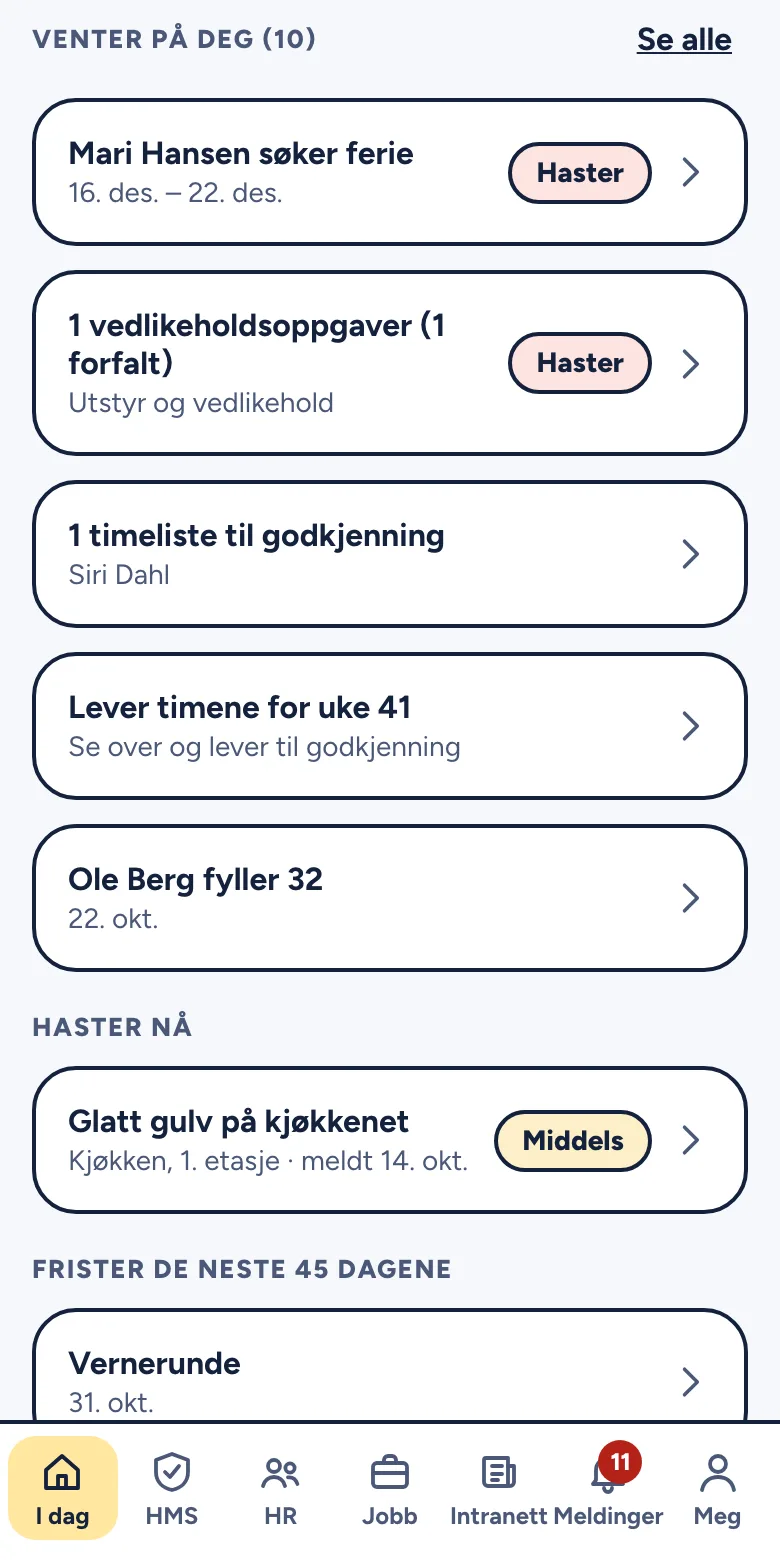 Venter på deg, Haster nå og Frister de neste 45 dagene på forsiden